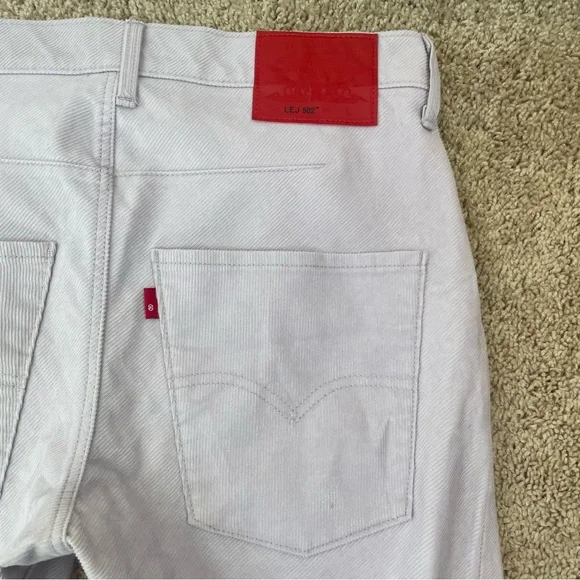 Levi's Engineered Jeans LEJ 502 RARE Men's Red Back Patch Corduroy Pants 32x32